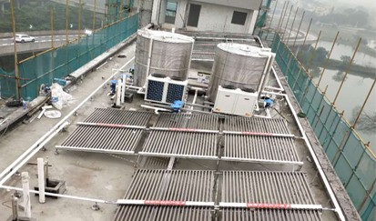 广州华南技工学校----学校热水工程